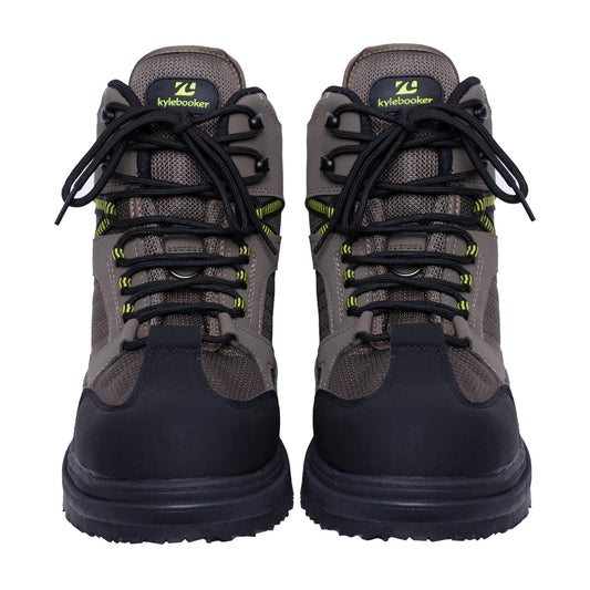 kylebrooker fishing wading boots front view